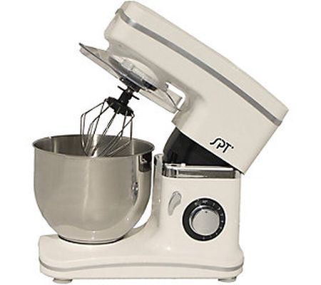 SPT 8-Speed 750W Stand Mixer - White