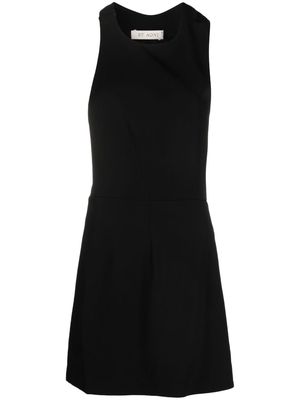 St. Agni asymmetric cut-out minidress - Black