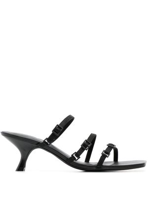 St. Agni Brasserie Kitten Heel sandal - Black
