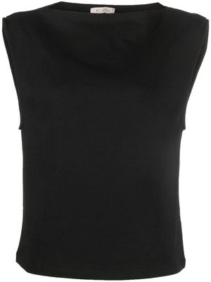St. Agni rolled-shoulder T-shirt - Black