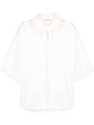 St. Agni short-sleeve cotton shirt - White