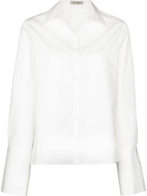 St. Agni spread collar button-up shirt - White