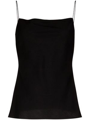 St. Agni square-neck camisole top - Black