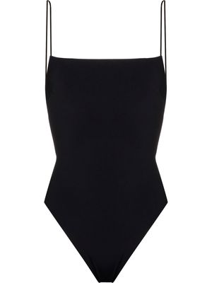 St. Agni x Ziah Fine Strap low-back swimsuit - Black