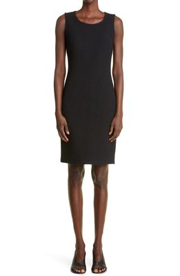 St. John Collection Boucle Knit Dress in Black