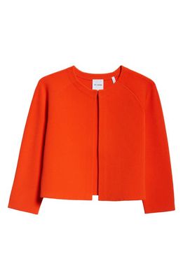 St. John Evening Knit Bolero Jacket in Persimmon