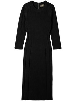 St. John knitted midi dress - Black