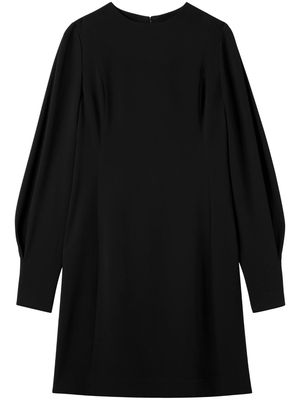 St. John long-sleeve mini dress - Black