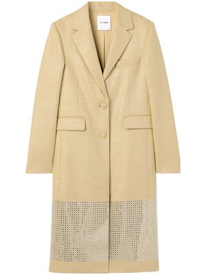 St. John metallic twill tailored jacket - Neutrals