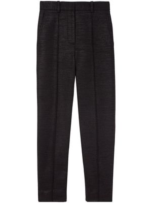 St. John metallic twill trousers - Black