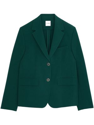 St. John single-breasted cady blazer - Green