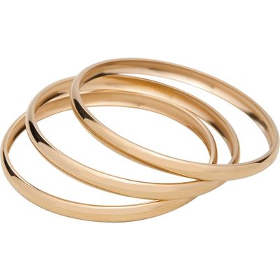 st. Moran Augustine Set of 3 Bangles in Gold 