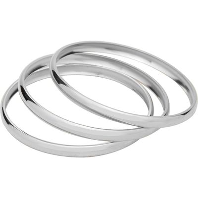 st. Moran Augustine Set of 3 Bangles in Silver 