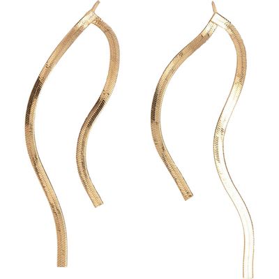 st. Moran Lucien Drop Earrings in Gold 