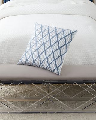 St. Tropez Decorative Pillow, 24"Sq.