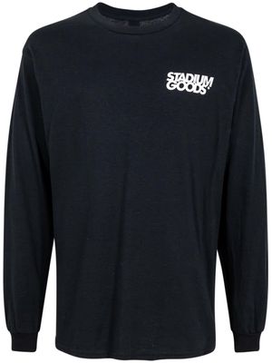 STADIUM GOODS® Big Tilt long-sleeve "Black/White" T-shirt