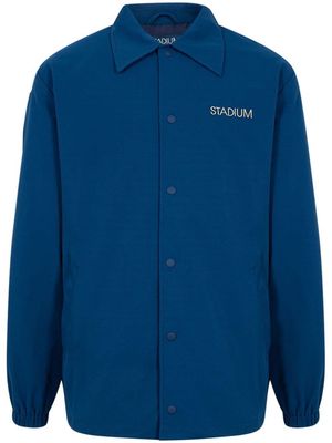 STADIUM GOODS® Coaches snap-closure jacket - Blue
