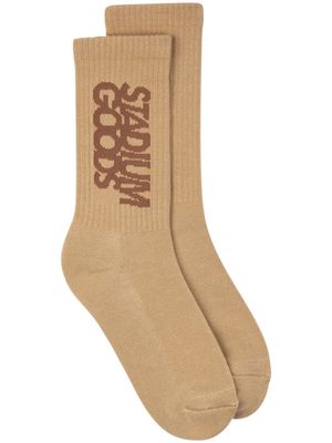 STADIUM GOODS® Crew Socks "Cappuccino" sneakers - Neutrals