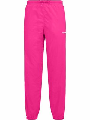 STADIUM GOODS® embroiered-logo "Magenta" track pants - Pink