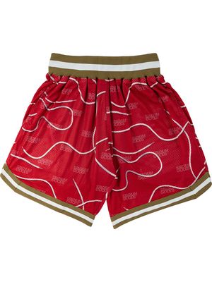 STADIUM GOODS® Laces mesh shorts - Red