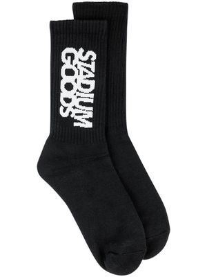STADIUM GOODS® logo-print "Black Tie" crew socks