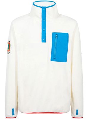 STADIUM GOODS® Outside zip-half pullover - White