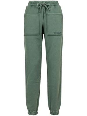 STADIUM GOODS® patch pocket track pants - Green