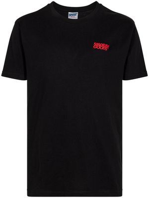 STADIUM GOODS® stacked logo embroidered T-shirt - Black