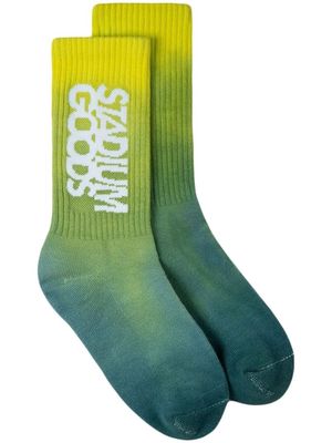 STADIUM GOODS® x Smalls Studio "Firefly Gradient" socks - Green