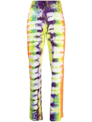 Stain Shade tie-dye print track pants - Multicolour