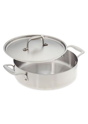 Stainless Steel 10'' Casserole Pan & Cover