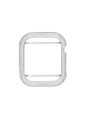 Stainless Steel & Diamond Apple Watch® Case/40MM