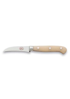 Stainless Steel & Lucite Curved Paring Knife