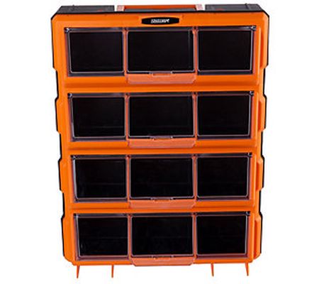 Stalwart 12-Bin Screw Organizer Craft Cabinet