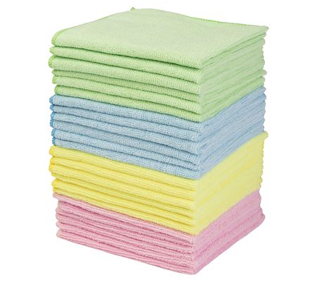 Stalwart 24-Pack of Microfiber Towels