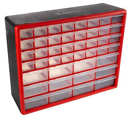 Stalwart 44-Drawer Storage Cabinet-Plastic Orga nizer