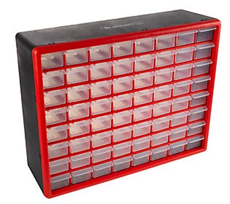 Stalwart 64-Drawer Storage Organizer