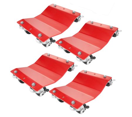 Stalwart Set of 4 Under Vehicle Tire Skates