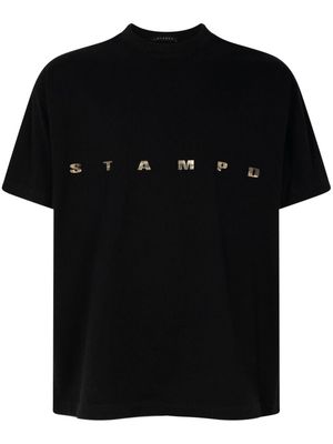 Stampd Camo Strike Logo crew neck T-shirt - Black