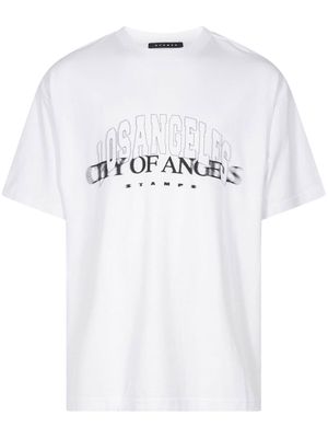 Stampd City Of Angels slogan-print T-shirt - White