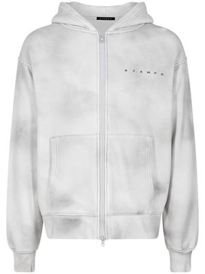 Stampd Cloud zip-up hoodie - Grey