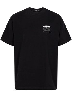 Stampd Snow 'S' crew neck T-shirt - Black