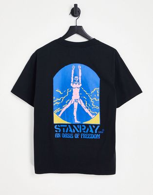 Stan Ray 'Oasis of Freedom' T-shirt black