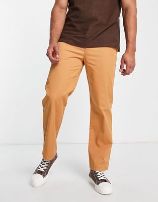 Stan Ray officer chino pants in brown