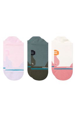 Stance Assorted 3-Pack Core Liner Socks in Lilac Ice