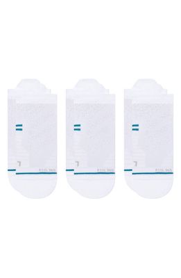 Stance Athletic 3-Pack Tab Socks in White