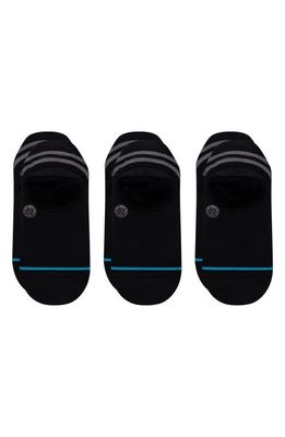 Stance Gamut 3-Pack No-Show Liner Socks in Black