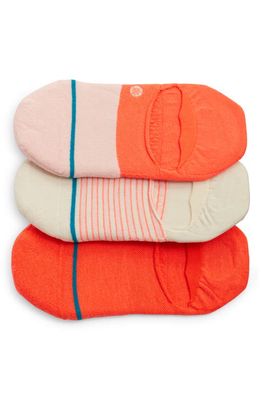 Stance Marit Assorted 3-Pack No-Show Socks in Pink