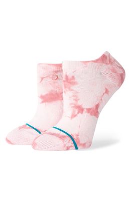 Stance Mauve Tie Dye Cotton Blend Ankle Socks in Lilac Ice