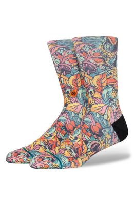 Stance Whipple Bottom Crew Socks in Orange